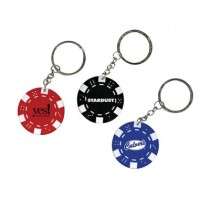 Promotional Poker Chip Keychains