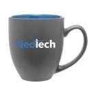 Black Corporate Mug Printed With Logo
