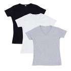 Solid Colors V-Neck T-Shirts