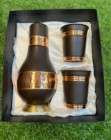 Premium Copper Bottle Hamper- Black