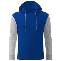 Multicolour Contrast Hooded T-Shirt