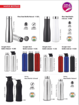 Steel bottles